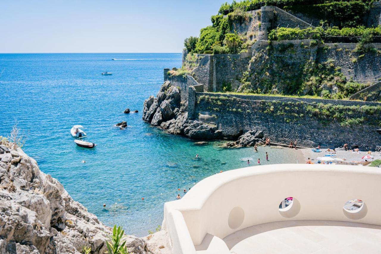 Acquachiara Seaside Luxury Villa In Amalfi Coast Maiori Eksteriør billede
