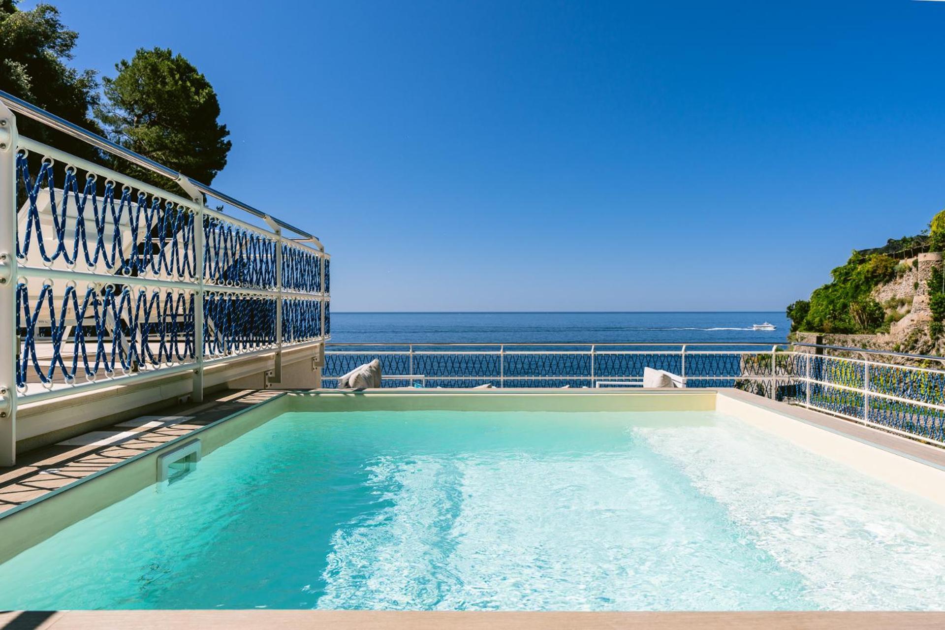 Acquachiara Seaside Luxury Villa In Amalfi Coast Maiori Eksteriør billede